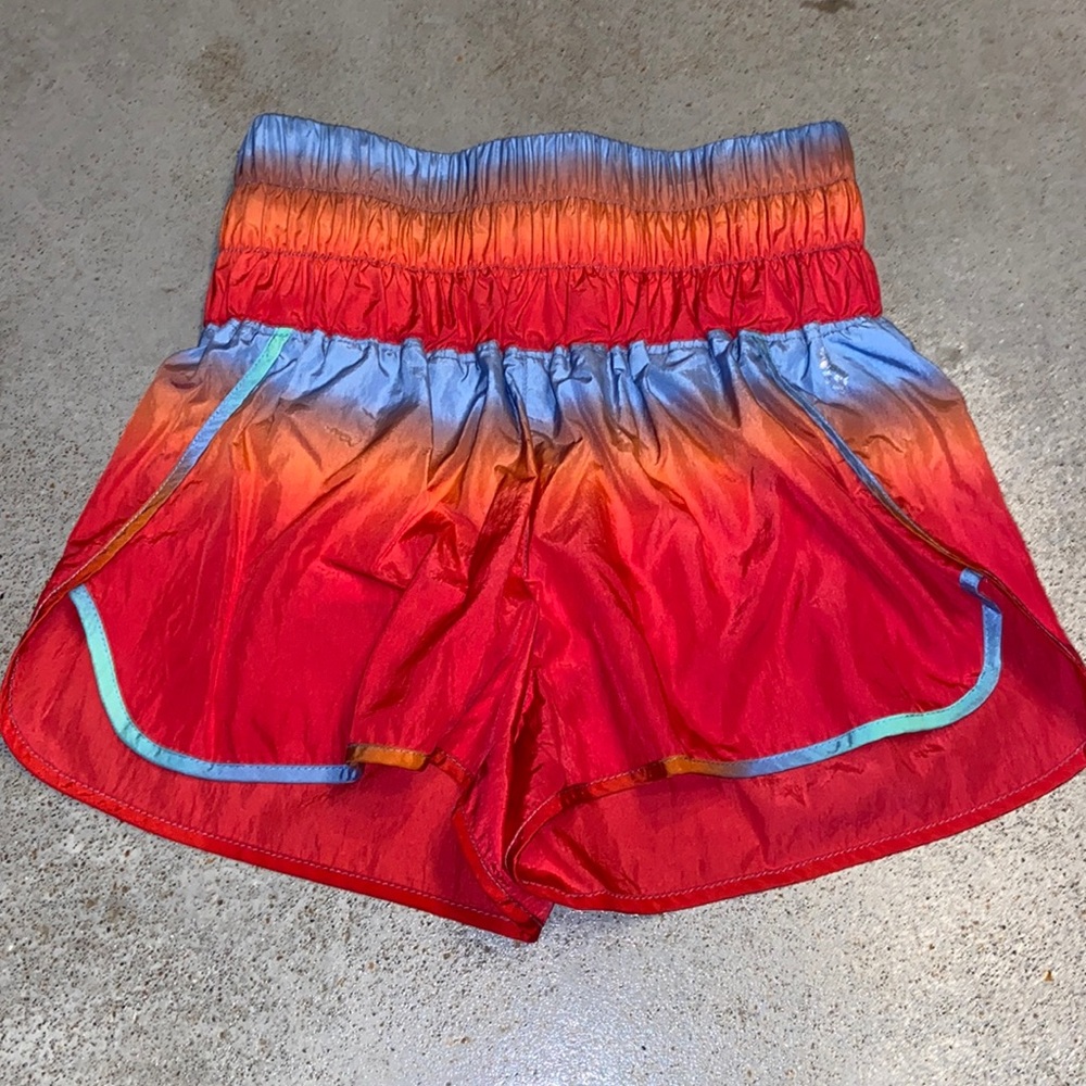 NWOT Free People Movement Ombre High Waist Running Shorts
